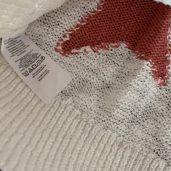 Lou & Grey Multicolor Intarsia Star Sweater Small - Picture 7 of 9